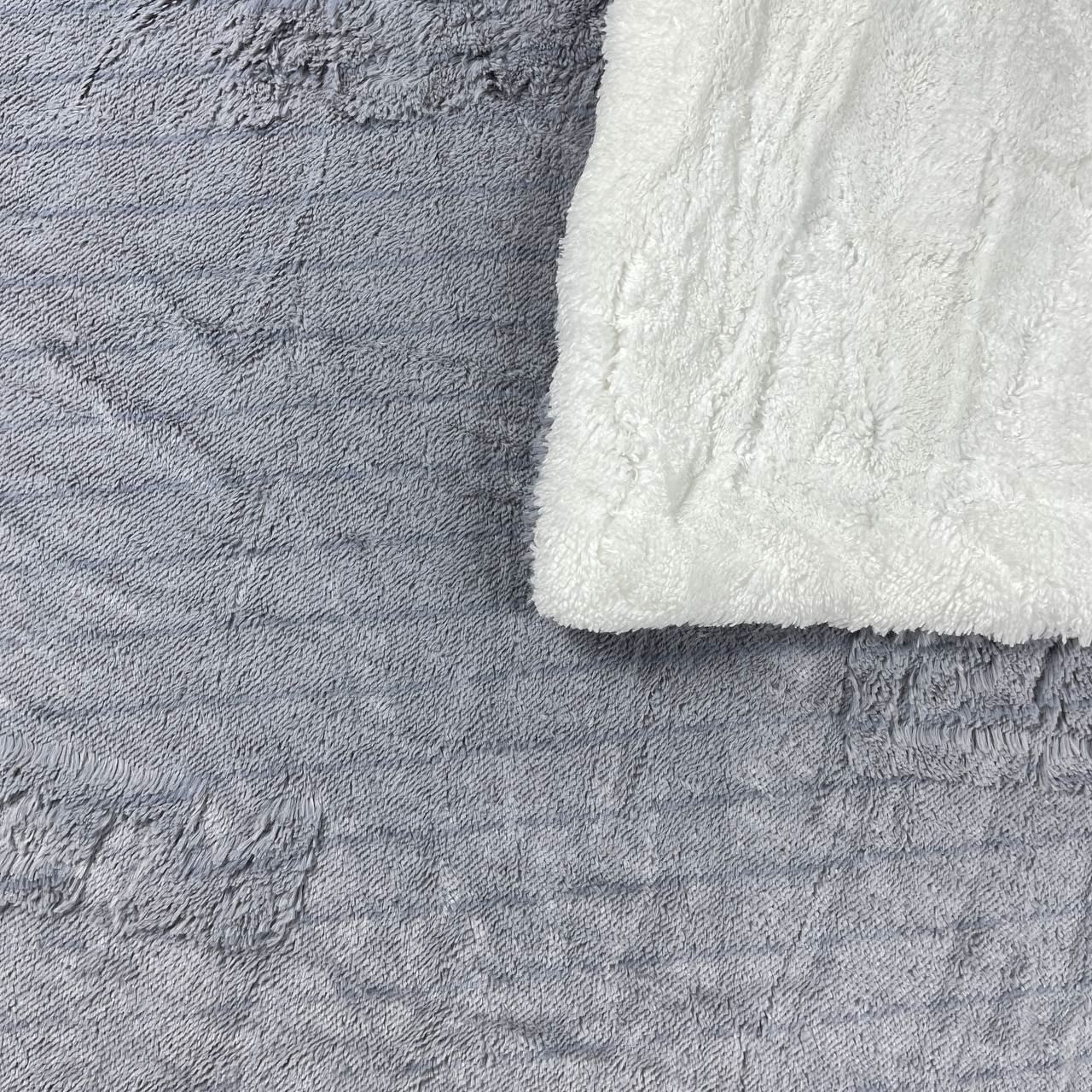 Сірий в полоску подвійний